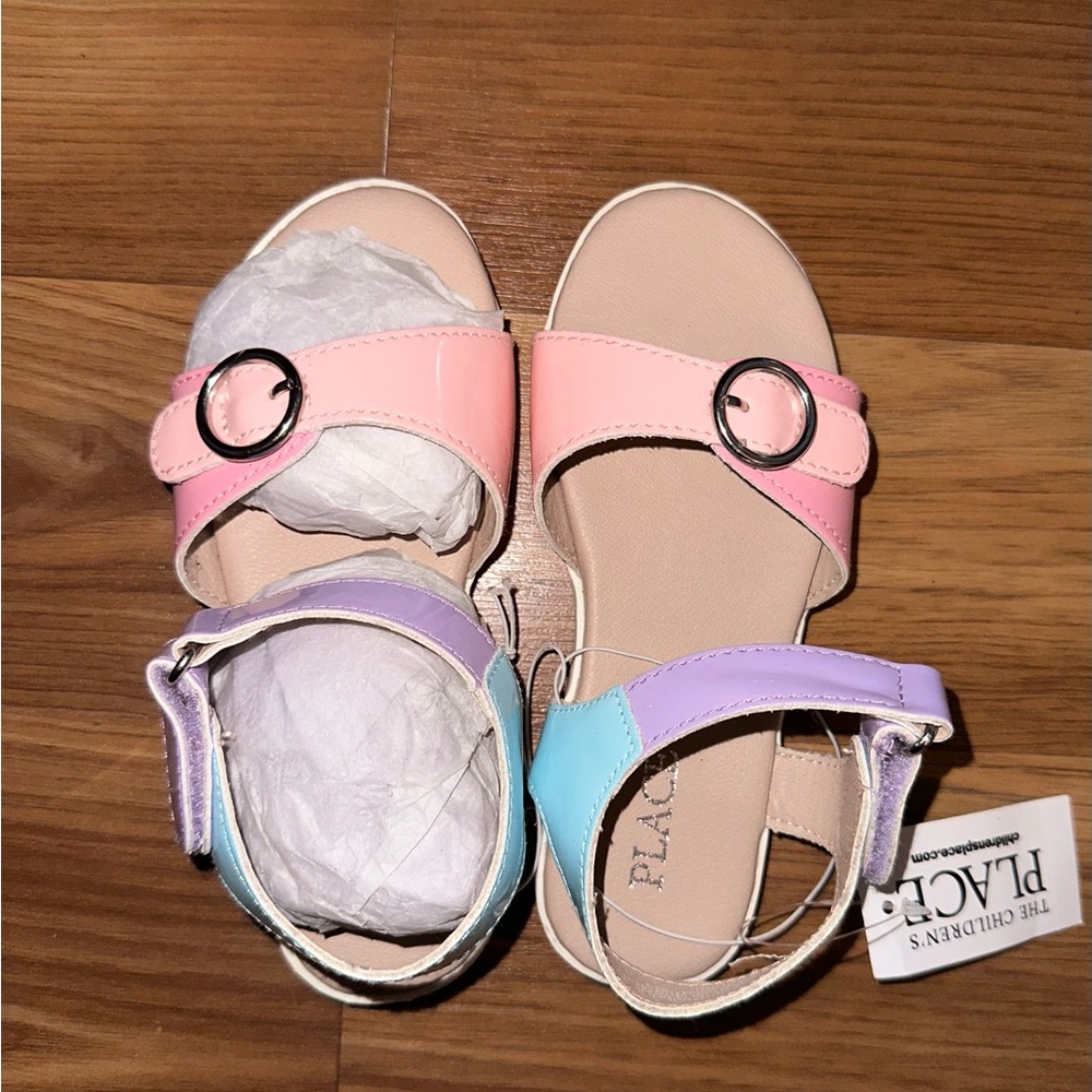 The Children's Place Kids' Sandals - Pink, Purple, and Blue